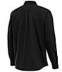 Antigua MLB National League Flight Long Sleeve Woven Shirt, Color:Arizona Diamondbacks Black - Image 2