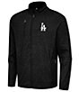Antigua MLB National League Hold-Up Performance Stretch Jacket, Color:Los Angeles Dodgers Black - Image 1
