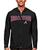 Color:Atlanta Braves Black - Image 1 - MLB National League Legacy Full-Zip Hoodie