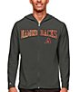 Color:Arizona Diamondbacks Carbon - Image 1 - MLB National League Legacy Full-Zip Hoodie