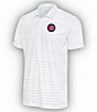 Color:Chicago Cubs Dark Grey - Image 1 - MLB National League Ryder Short Sleeve Polo Shirt