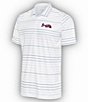 Color:Atlanta Braves Navy - Image 1 - MLB National League Ryder Short Sleeve Polo Shirt