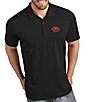 Color:Arizona Diamondbacks Black - Image 1 - MLB National League Tribute Short-Sleeve Polo Shirt