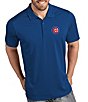 Color:Chicago Cubs Dark Royal - Image 1 - MLB National League Tribute Short-Sleeve Polo Shirt