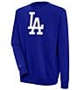Color:Los Angeles Dodgers Dark Royal - Image 1 - MLB National League Victory Crew Sweatshirt