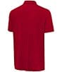 Antigua MLB National League Western Short Sleeve Polo Shirt, Color:Arizona Diamondbacks Dark Red - Image 2