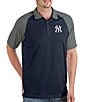 Color:Navy - Image 1 - MLB New York Yankees Nova Short-Sleeve Polo Shirt
