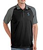 Color:Black - Image 1 - MLB Seattle Mariners Nova Short-Sleeve Colorblock Polo Shirt
