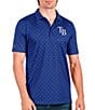 Color:Dark Royal - Image 1 - MLB Tampa Bay Rays Spark Short-Sleeve Polo Shirt