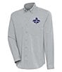 Color:Skycraper - Image 1 - MLB Texas Rangers 2023 World Series Champions Compression Long Sleeve Woven Shirt