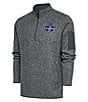 Color:Smoke Heather - Image 1 - MLB Texas Rangers 2023 World Series Champions Fortune Quarter-Zip Pullover
