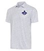 Antigua MLB Texas Rangers 2023 World Series Champions Motion Short Sleeve Polo Shirt, Color:White - Image 1