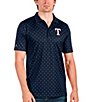 Color:Navy - Image 1 - MLB Texas Rangers Spark Short-Sleeve Polo Shirt