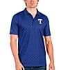 Color:Dark Royal - Image 1 - MLB Texas Rangers Spark Short-Sleeve Polo Shirt