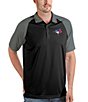 Color:Black - Image 1 - MLB Toronto Blue Jays Nova Short-Sleeve Colorblock Polo Shirt