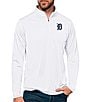 Antigua MLB Tribute Quarter-Zip Pullover, Color:Detroit Tigers White - Image 1