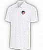 Color:FC Cincinnati Grey Heather - Image 1 - MLS Eastern Conference 19th Hole Short Sleeve Polo Shirt