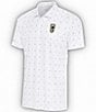 Color:Columbus Crew Grey Heather - Image 1 - MLS Eastern Conference 19th Hole Short Sleeve Polo Shirt