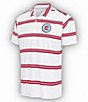 Color:Chicago Fire White/Dark Red - Image 1 - MLS Eastern Conference Groove Short-Sleeve Polo Shirt