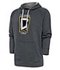 Color:Columbus Crew Charcoal - Image 1 - MLS Eastern Conference Long-Sleeve Hoodie