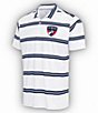 Color:FC Dallas White/Navy - Image 1 - MLS Western Conference Groove Short-Sleeve Polo Shirt
