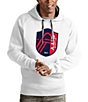 Antigua MLS Western Conference Long-Sleeve Hoodie, Color:St Louis City SC White - Image 1