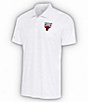Color:Chicago Bulls Grey Heather - Image 1 - NBA Eastern Conference 19th Hole Short Sleeve Polo Shirt