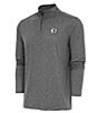 Color:Brooklyn Nets Black - Image 1 - NBA Eastern Conference Hunk Quarter-Zip Pullover