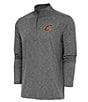 Color:Cleveland Cavaliers Black - Image 1 - NBA Eastern Conference Hunk Quarter-Zip Pullover