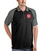 Color:Atlanta Hawks Black - Image 1 - NBA Eastern Conference Nova Short-Sleeve Polo Shirt