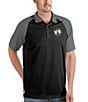 Color:Boston Celtics Black - Image 1 - NBA Eastern Conference Nova Short-Sleeve Polo Shirt
