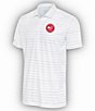Color:Atlanta Hawks Dark Grey - Image 1 - NBA Eastern Conference Ryder Short-Sleeve Polo Shirt