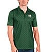 Color:Boston Celtics Dark Pine - Image 1 - NBA Eastern Conference Spark Short Sleeve Polo Shirt