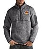 Color:Los Angeles Lakers Smoke - Image 1 - NBA Fortune Quarter-Zip Pullover