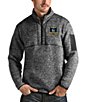Color:Smoke - Image 1 - NBA Golden State Warriors 2022 World Champions Fortune Quarter-Zip Pullover