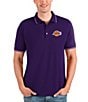Color:LA Lakers Dark Purple - Image 1 - NBA Western Conference Affluent Short-Sleeve Polo Shirt
