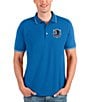 Color:Dallas Mavericks Bright Blue - Image 1 - NBA Western Conference Affluent Short-Sleeve Polo Shirt