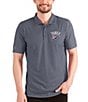 Color:Oklahoma City Thunder Navy - Image 1 - NBA Western Conference Esteem Short Esteem Short Sleeve Polo Shirt