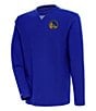 Color:Golden State Warriors Dark Royal - Image 1 - NBA Western Conference Flier Bunker Sweatshirt