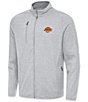 Antigua NBA Western Conference Hold-Up Performance Stretch Jacket, Color:Los Angeles Lakers Grey Heather - Image 1