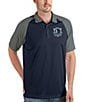 Color:Dallas Mavericks Navy - Image 1 - NBA Western Conference Nova Short-Sleeve Polo Shirt