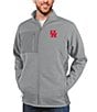Color:Houston Cougars Grey - Image 1 - NCAA AAC Course Full-Zip Jacket