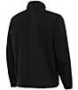Antigua NCAA ACC Brisk Quarter-Zip Pullover, Color:SMU Mustangs Black - Image 2