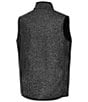 Antigua NCAA ACC Fortune Full-Zip Vest, Color:Clemson Tigers Black - Image 2