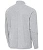 Antigua NCAA ACC Hold-Up Performance Stretch Jacket, Color:SMU Mustangs Grey Heather - Image 2