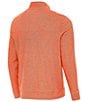 Antigua NCAA ACC Subtle Quarter-Zip Pullover, Color:Clemson Tigers Mango - Image 2
