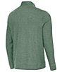 Antigua NCAA ACC Subtle Quarter-Zip Pullover, Color:Miami Hurricanes Dark Pine - Image 2