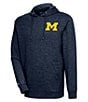 Color:Michigan Wolverines Navy - Image 1 - NCAA Action Hoodie