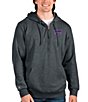 Color:Kansas State Wildcats Charcoal - Image 1 - NCAA Action Quarter-Zip Hoodie