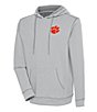 Color:Clemson Tigers Gray - Image 1 - NCAA Axe Bunker Hoodie
